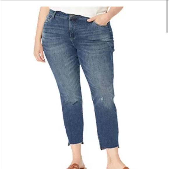 Kut from the Kloth Denim - 🔥KUT FROM THE KLOTH🔥HIGH RISE REESE ANKLE STRAIGHT LEG DENIM BLUE JEANS NWT